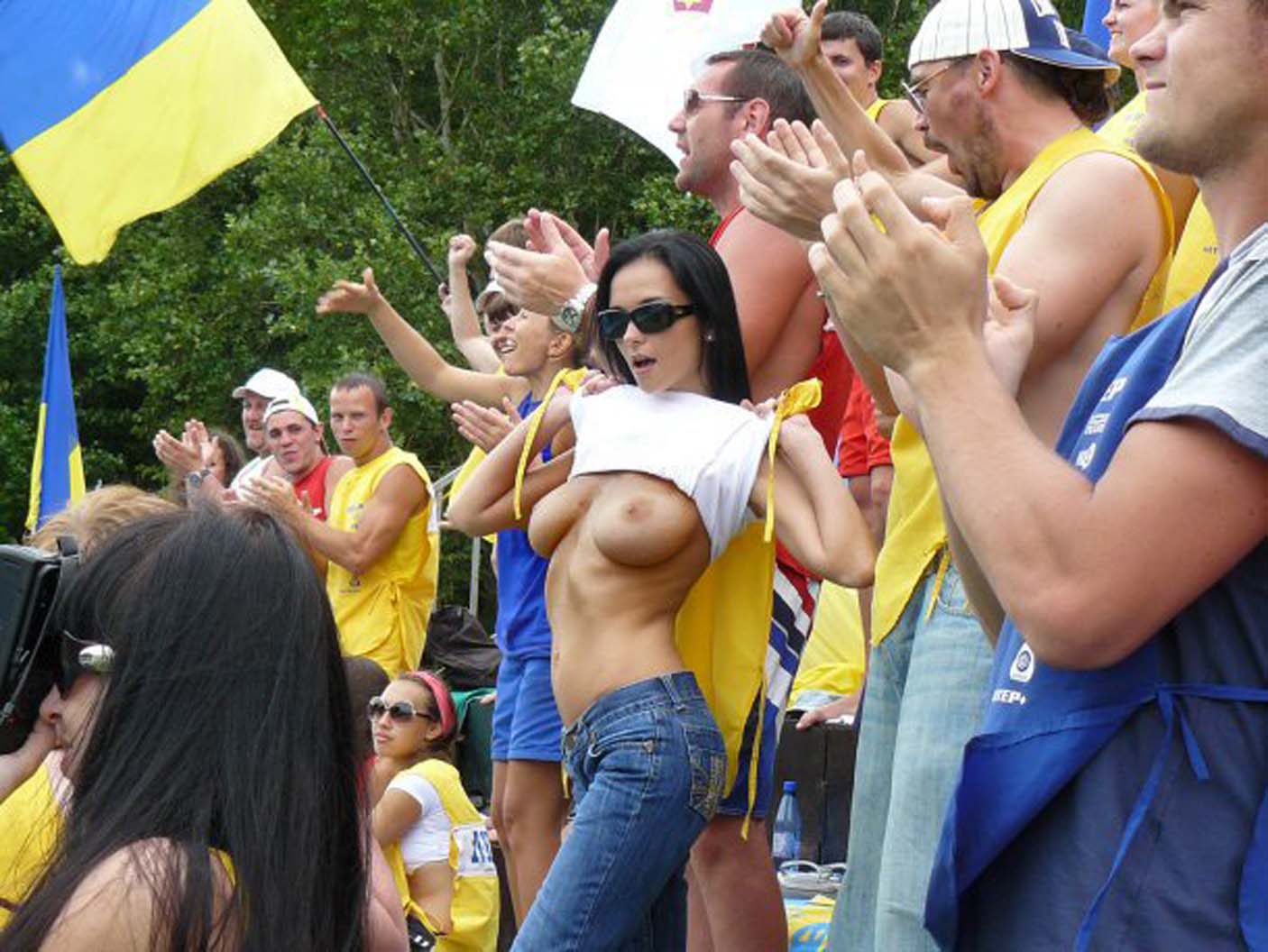 Большие сиськи украинских женщин на украине